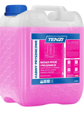 kabiny prysznicowe 5 L, płyn do czyszczenia kabin prysznicowych, środek do mycia łazienki, odkamieniacz do szyb prysznicowych, cleaner do płytek i fug, płyn do usuwania osadów z wody, preparat do szyb prysznicowych, środek łazienkowy bez smug, płyn do kamienia i osadów, Tenzi płyn do kabin prysznicowych, środek do łazienki koncentrat, czyszczenie szkła prysznicowego, płyn do usuwania kamienia wapiennego, tabletki lub płyn do łazienki 5 L, chemia łazienkowa profesjonalna, odtłuszczacz łazienkowy, Płyn do mycia kabin Tenzi, środek do utrzymania czystości łazienek