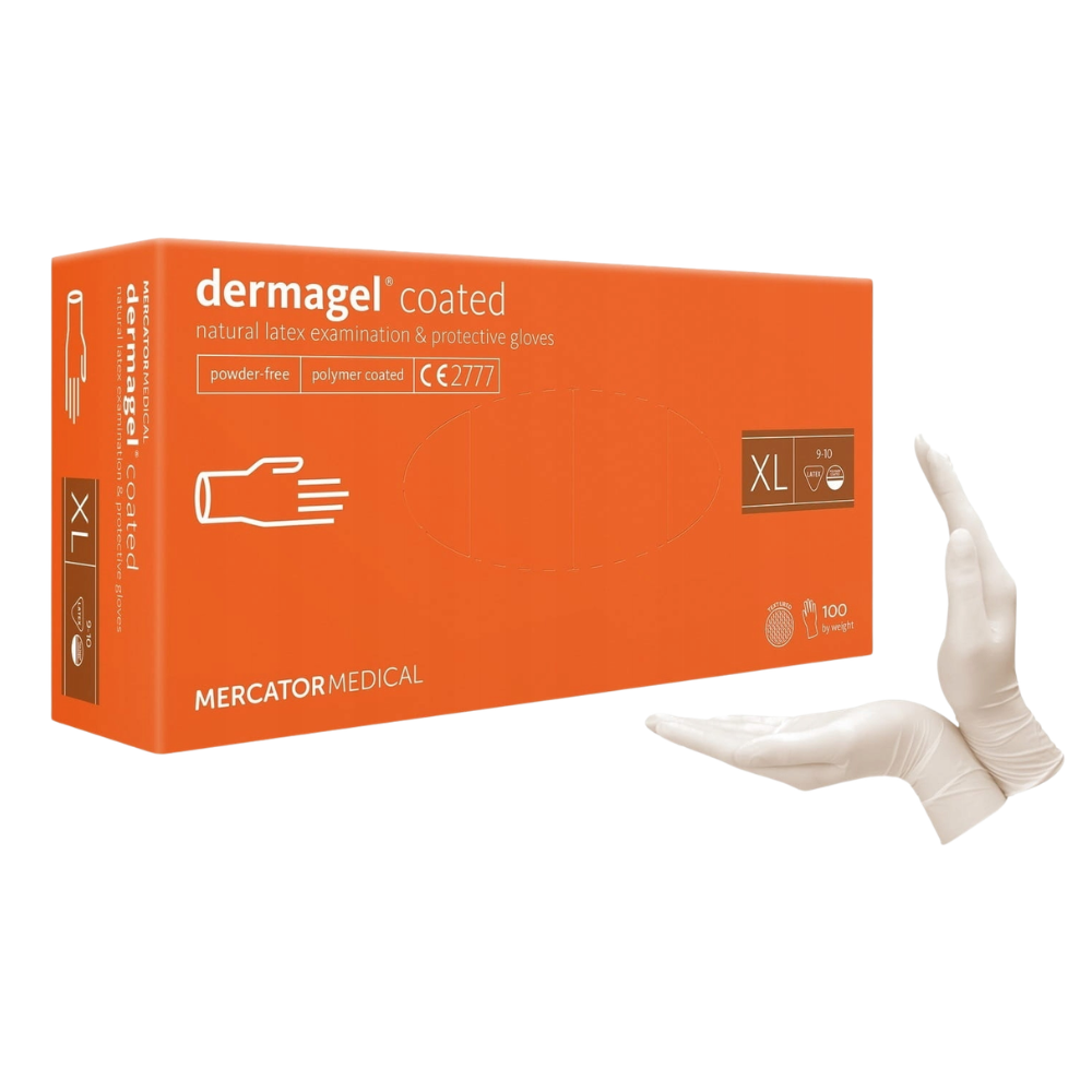 rękawiczki lateksowe bezpudrowe, rękawiczki lateksowe Mercator, rękawiczki Mercator Dermagel Coated, rękawiczki jednorazowe XL, rękawiczki ochronne lateksowe, rękawiczki medyczne lateksowe, rękawiczki laboratoryjne, rękawiczki kosmetyczne, rękawiczki gastronomiczne, rękawiczki do kontaktu z żywnością, rękawiczki bez talku, rękawiczki higieniczne, rękawiczki do zabiegów medycznych, rękawiczki ochronne jednorazowe, rękawiczki lateksowe komfortowe, rękawiczki z teksturą, rękawiczki ochronne dla rąk, rękawiczki medyczne XL, rękawiczki profesjonalne, rękawiczki jednorazowe lateksowe, rękawiczki do laboratoriów, rękawiczki do gabinetów kosmetycznych, rękawiczki dla personelu medycznego, rękawiczki do branży BHP, rękawiczki do prac serwisowych, rękawiczki odporne na zanieczyszczenia, rękawiczki lateksowe białe, rękawiczki Dermagel coated, rękawiczki lateksowe jednorazowe 100 szt.
