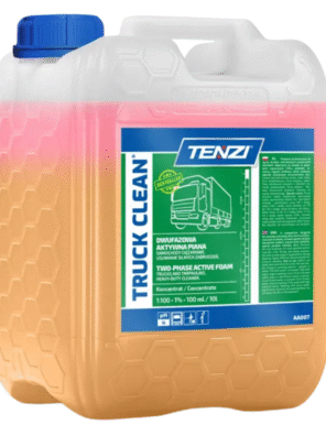 tenzi truck clean, tenzi truck clean 5l, truck clean tenzi, aktywna piana do mycia ciężarówek, piana aktywna do tirów, środek do mycia ciężarówek, płyn do mycia tirów, chemia do mycia pojazdów ciężarowych, preparat do mycia plandek, środek do mycia plandek tir, płyn do mycia cystern, chemia do mycia flot samochodowych, aktywna piana do myjni samochodowej, koncentrat do mycia samochodów ciężarowych, środek do usuwania brudu drogowego, preparat do usuwania oleju i smaru z karoserii, chemia do mycia maszyn budowlanych, płyn do mycia maszyn rolniczych, środek do mycia silnie zabrudzonych pojazdów, profesjonalna chemia samochodowa tenzi