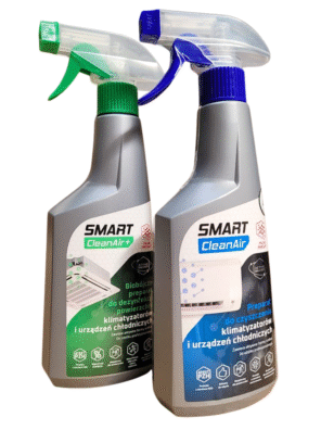 smart cleanair, czyszczenie klimatyzacji, dezynfekcja klimatyzacji, preparat do klimatyzacji, hvac czyszczenie, hvac dezynfekcja, aktywne srebro, preparat biobójczy, środek do klimatyzacji, czyszczenie wentylacji, dezynfekcja wentylacji, preparat do wentylacji, czyszczenie klimatyzatora, odgrzybianie klimatyzacji, bakterie klimatyzacja, grzyby klimatyzacja, higiena klimatyzacji, serwis klimatyzacji, środki hvac, zestaw do klimatyzacji