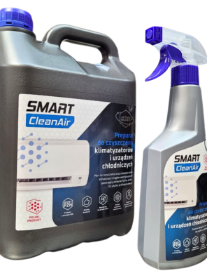 Smart CleanAir, Smart CleanAir HVAC, dezynfekcja klimatyzacji, czyszczenie klimatyzacji, odgrzybianie klimatyzacji, HVAC, wentylacja, dezynfekcja wentylacji, czyszczenie wentylacji, preparat do klimatyzacji, środek do klimatyzacji, aktywne srebro, preparat biobójczy, usuwanie bakterii, usuwanie grzybów, neutralizacja zapachów, higiena powietrza, czyszczenie parownika, serwis klimatyzacji, instalacje HVAC, klimatyzacja przemysłowa, klimatyzacja domowa, środki do wentylacji, oczyszczanie powietrza
