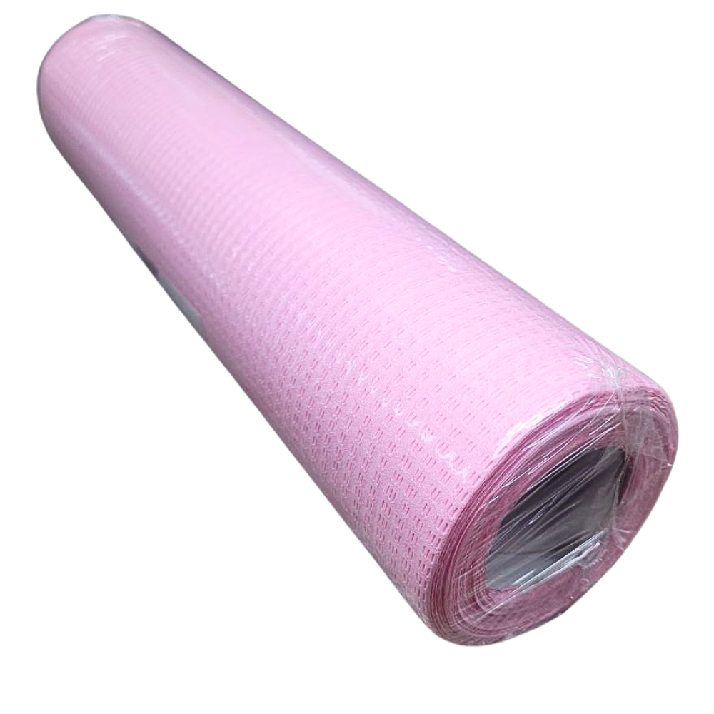 serweta stomatologiczna, podkład stomatologiczny, podkład medyczny, podkład podfoliowany, serweta w rolce, serweta 33x48, serweta 33x48 cm, podkład higieniczny, podkład jednorazowy, podkład do gabinetu, podkład zabiegowy, podkład dentystyczny, podkład kosmetyczny, jednorazowy podkład medyczny, non‑woven podkład, ochraniacz fotela, ochrona powierzchni, serweta różowa, serweta kolorowa, hygiene pad, disposable medical pad, dental bib roll, dental hygiene, gabinet stomatologiczny, gabinet kosmetyczny, salon beauty, wyposażenie gabinetu, podkład pod krzesło, podkład pod leżankę