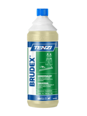 brudex tenzi, tenzi brudex 1l, uniwersalny odtłuszczacz, silny koncentrat odtłuszczający, usuwanie tłuszczu i oleju, czyszczenie posadzek przemysłowych, chemia profesjonalna tenzi, odplamianie tkanin roboczych, czyszczenie warsztatów, środek do mycia przemysłowego, preparat do kuchni gastronomicznej, odtłuszczanie powierzchni, usuwanie smarów, czyszczenie maszyn i urządzeń, pranie odzieży roboczej, koncentrat czyszczący, mycie gruntowne powierzchni, profesjonalna chemia czyszcząca, środek do odplamiania, czyszczenie techniczne