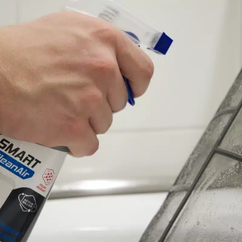 Smart CleanAir, Smart CleanAir 5L, preparat do czyszczenia klimatyzacji, czyszczenie klimatyzatorów, środek do HVAC, czyszczenie urządzeń chłodniczych, higiena klimatyzacji, odświeżanie wentylacji, czyszczenie wymienników ciepła, czyszczenie parownika, czyszczenie skraplacza, czyszczenie kanałów wentylacyjnych, profesjonalna chemia HVAC, serwis klimatyzacji, konserwacja systemów wentylacyjnych