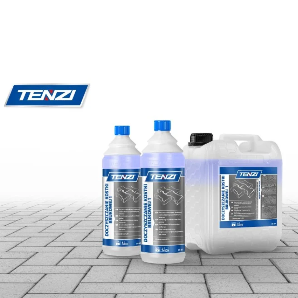tenzi doczyszczanie kostki brukowej 1, tenzi kostka brukowa 1, tenzi środek do kostki brukowej, płyn do czyszczenia kostki brukowej, środek do mycia kostki brukowej, preparat do czyszczenia kostki brukowej, chemia do kostki brukowej, koncentrat do mycia kostki brukowej, środek do usuwania plam z kostki, usuwanie oleju z kostki brukowej, usuwanie smaru z kostki brukowej, czyszczenie kostki betonowej, środek do mycia podjazdu, płyn do czyszczenia podjazdów, środek do mycia parkingów, chemia do mycia nawierzchni betonowych, preparat do odtłuszczania kostki brukowej, profesjonalna chemia do kostki brukowej, środek do czyszczenia betonu, preparat do czyszczenia nawierzchni zewnętrznych