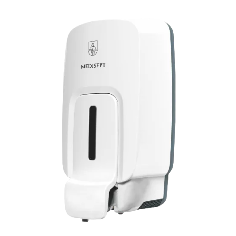 dozownik 1l, dozownik do mydła, dozownik do pianki, dozownik Medisept, system zamknięty, higieniczne dozowanie, dozownik do rąk, dozownik do mydła w piance, pianka do mycia rąk, dozownik profesjonalny, dozownik do gabinetu, dozownik do szpitala, dozownik do biura, higieniczny dozownik, dozownik do gastronomii, dozownik ścienny, system Medisept, wkład do dozownika, dozownik 1 litr, dozownik uniwersalny