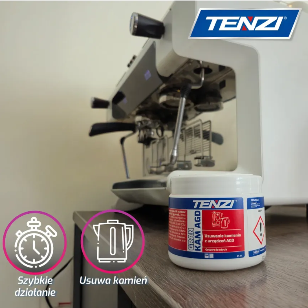 tenzi gran kam agd, gran kam agd 0,5 kg, odkamieniacz tenzi, odkamieniacz do ekspresu do kawy, środek do usuwania kamienia, proszek do odkamieniania, odkamieniacz do czajnika elektrycznego, preparat do usuwania kamienia z agd, odkamieniacz do pralki, odkamieniacz do zmywarki, usuwanie kamienia kotłowego, środek do czyszczenia ekspresu do kawy, odkamieniacz do urządzeń gastronomicznych, preparat do odkamieniania instalacji wodnych, chemia profesjonalna tenzi, odkamienianie bojlera, środek do czyszczenia grzałek, usuwanie osadów wapiennych, proszek do czyszczenia agd, profesjonalny odkamieniacz do ekspresów, środek do czyszczenia czajników, preparat do usuwania osadów z wody, gran kam tenzi odkamieniacz, środek do konserwacji urządzeń agd, preparat do czyszczenia sprzętu gastronomicznego.